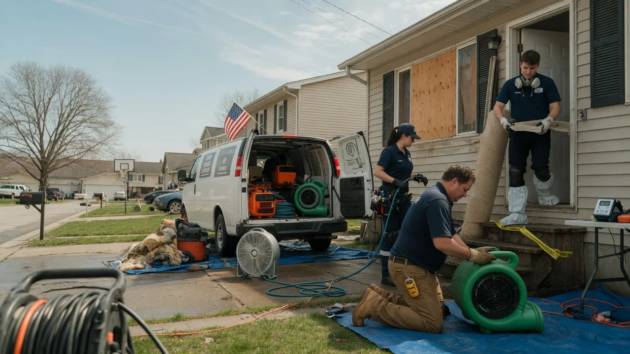 Water Damage Restoration in Mayville, WI near me